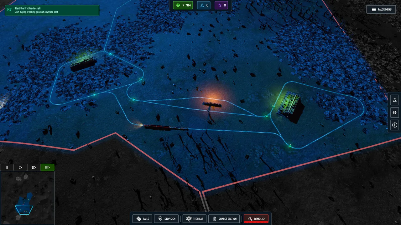 Cargo Protocol: Cyberpunk Trains Screenshot 4
