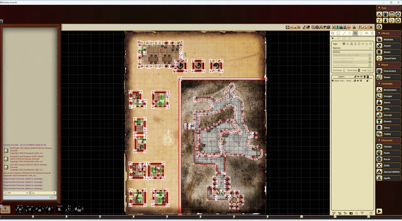 Fantasy Grounds - Pathfinder RPG - Council of Thieves Adventure Path (1 of 6) - The Bastards of Erebus Screenshot 5