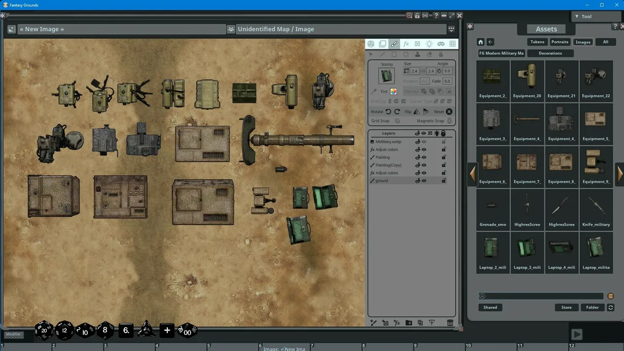 Fantasy Grounds - FG Modern Military Map Pack Screenshot 4