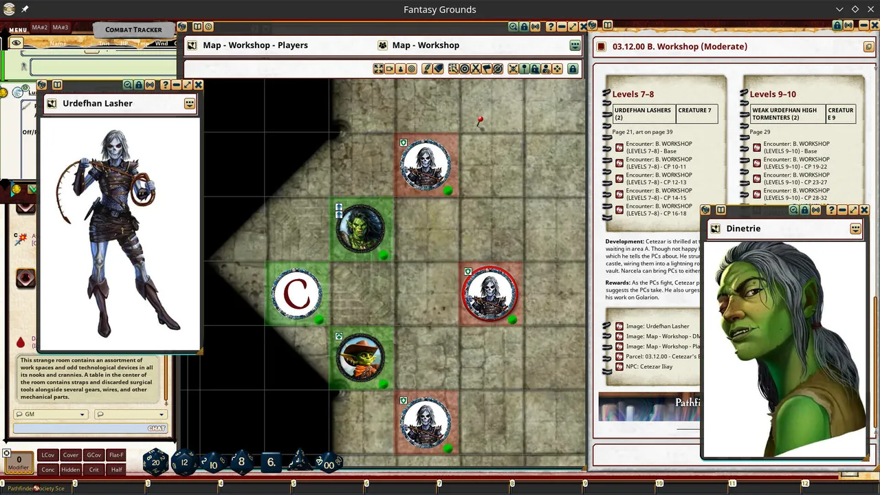 Fantasy Grounds - Pathfinder 2 RPG - Pathfinder Society Scenario 4.11 - Prisoners of the Electric Castle Screenshot 3