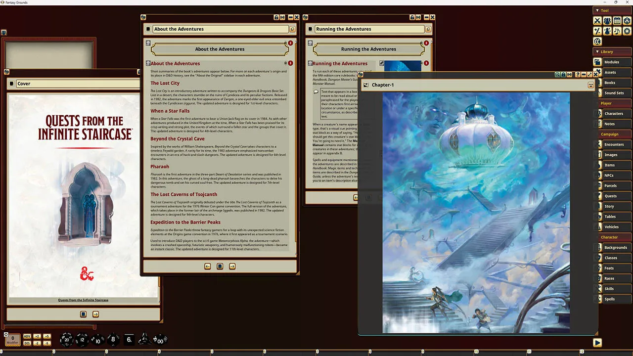 Fantasy Grounds - D&D Quests from the Infinite Staircase Screenshot 4