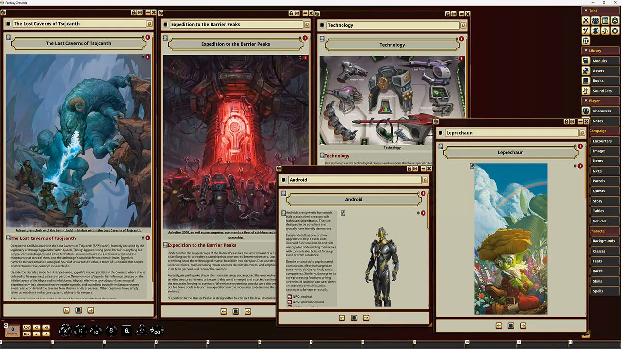 Fantasy Grounds - D&D Quests from the Infinite Staircase Screenshot 1