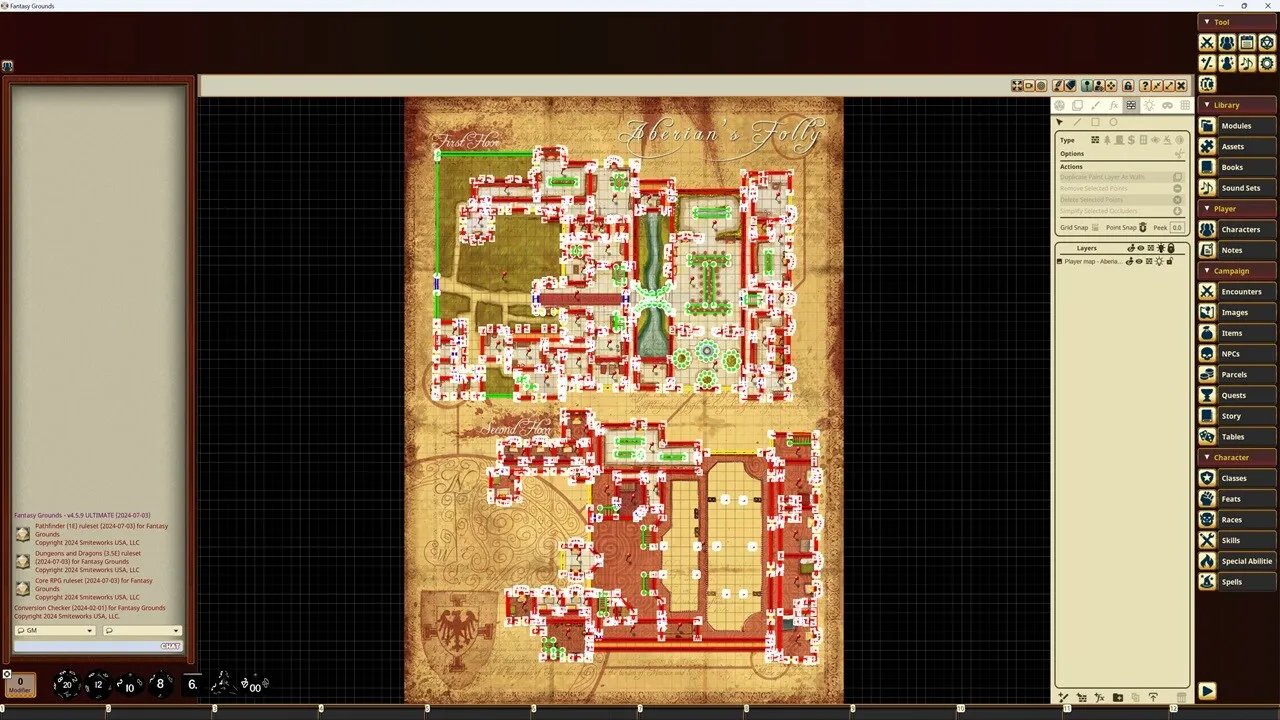 Fantasy Grounds - Pathfinder RPG - Council of Thieves Adventure Path (2 of 6) - The Sixfold Trial Screenshot 3