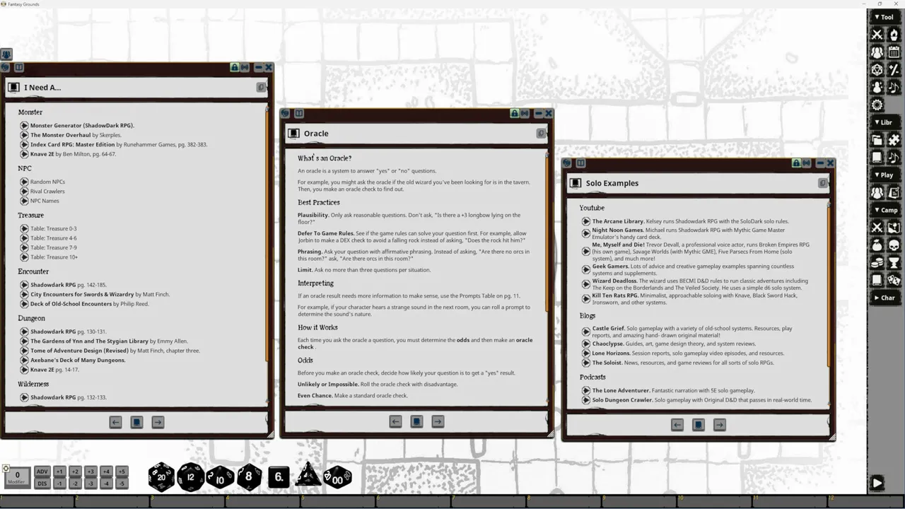 Fantasy Grounds - Alone in the Dark Shadowdark RPG Bundle Screenshot 3