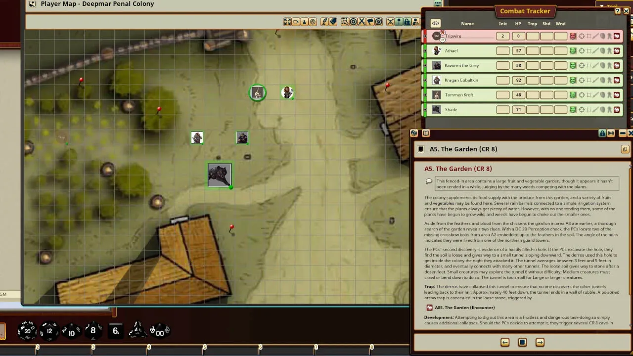 Fantasy Grounds - Pathfinder RPG - Pathfinder Module: No Response from Deepmar Screenshot 2
