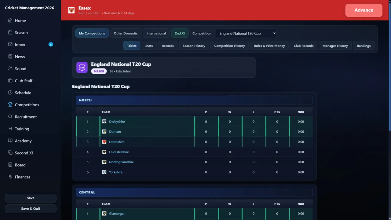 Cricket Management 26 Screenshot 5