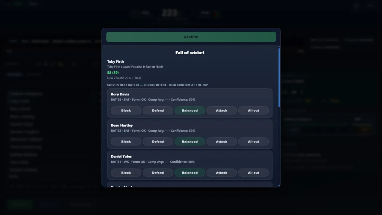 Cricket Management 26 Screenshot 8