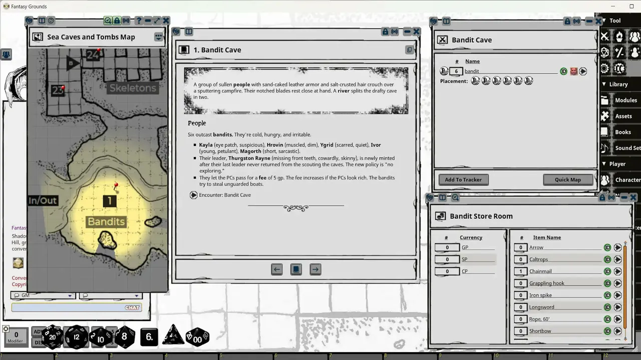 Fantasy Grounds - Cursed Scroll Zine, Vol. 3: Midnight Sun Screenshot 4