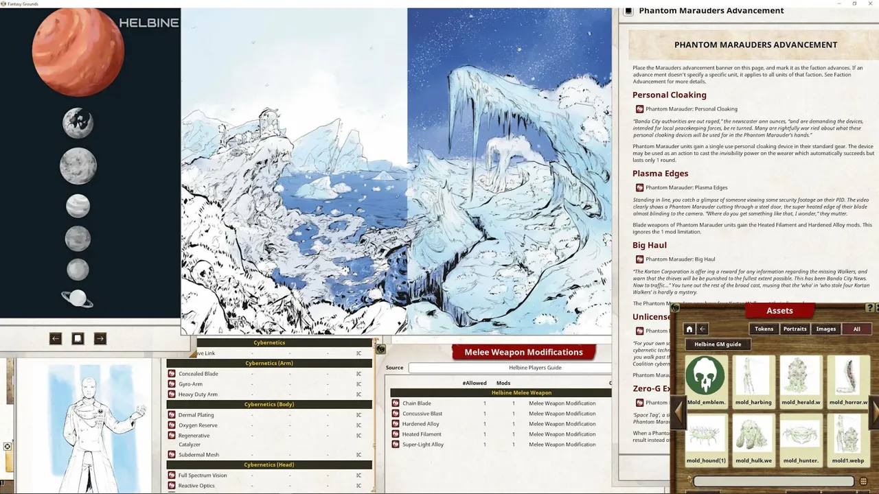Fantasy Grounds - HELBINE Screenshot 1