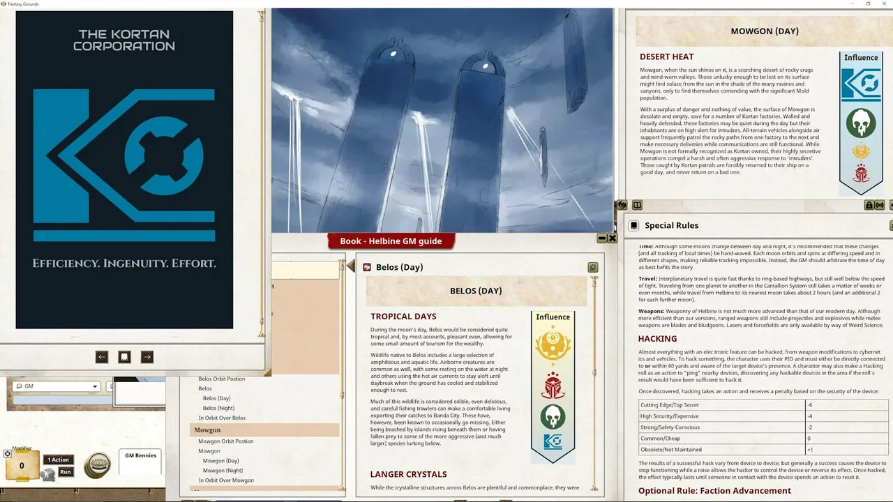 Fantasy Grounds - HELBINE Screenshot 0