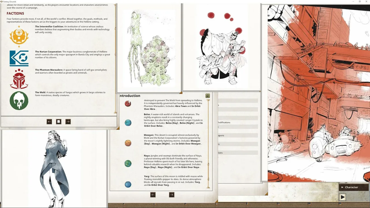 Fantasy Grounds - HELBINE Screenshot 2