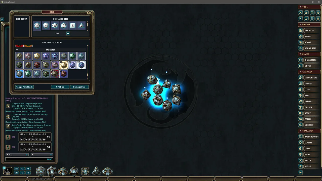 Fantasy Grounds - Monsters NPC Dice Pack Volume 1 Screenshot 3