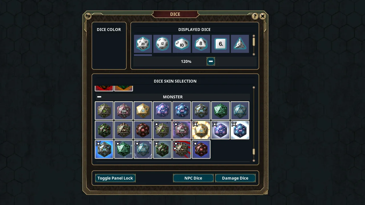 Fantasy Grounds - Monsters NPC Dice Pack Volume 1 Screenshot 2