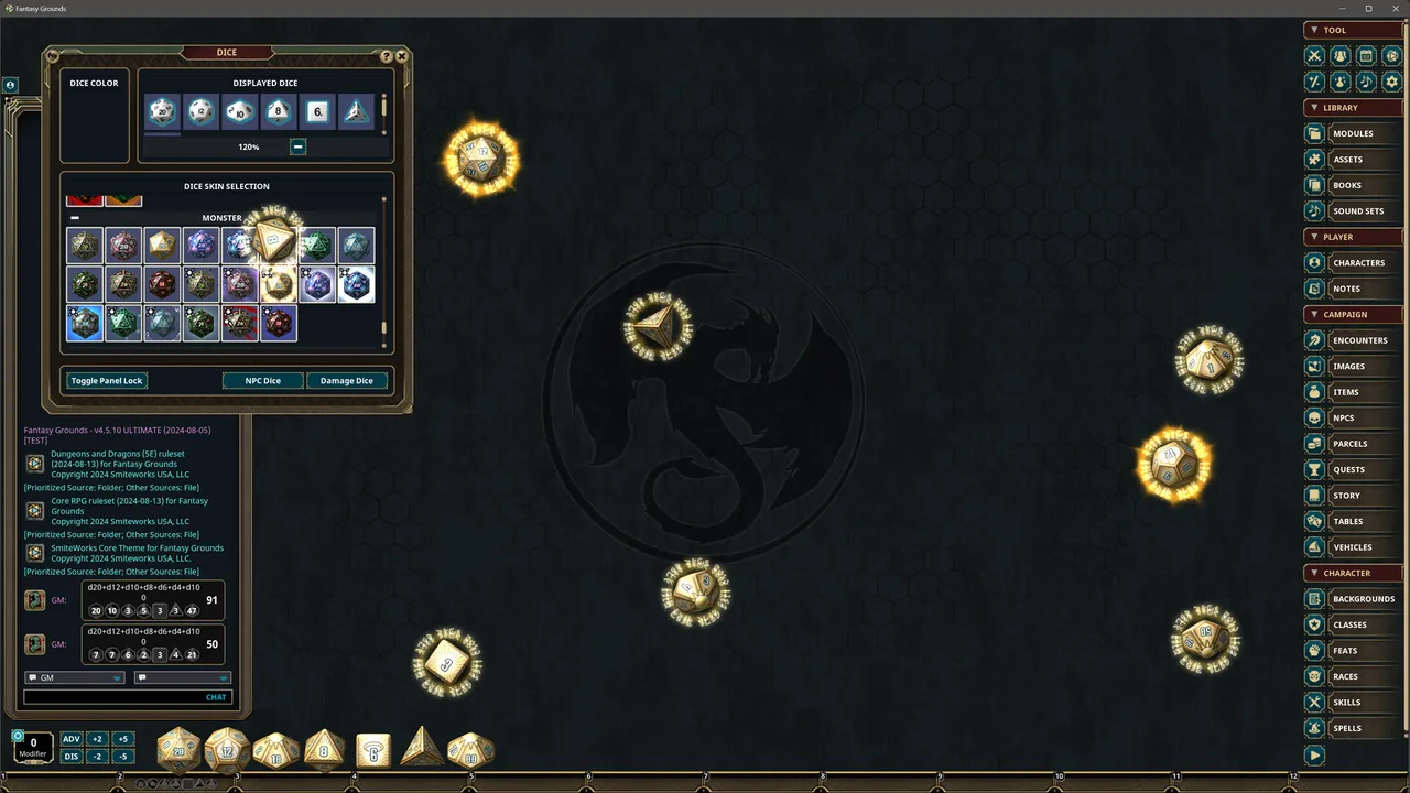 Fantasy Grounds - Monsters NPC Dice Pack Volume 1 Screenshot 4