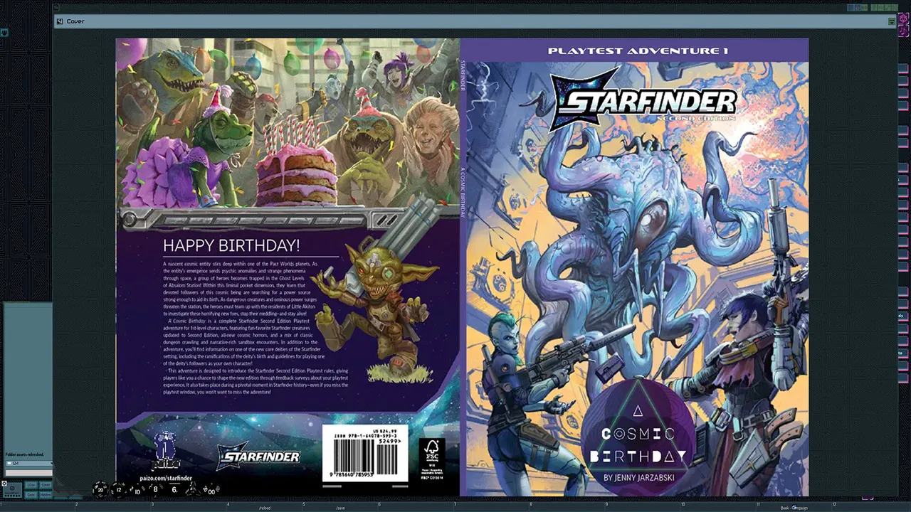 Fantasy Grounds - Starfinder 2 RPG - Starfinder Second Edition Playtest Adventure: A Cosmic Birthday Screenshot 2