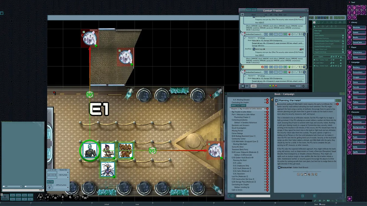Fantasy Grounds - Starfinder 2 RPG - Starfinder Second Edition Playtest Adventure: A Cosmic Birthday Screenshot 9