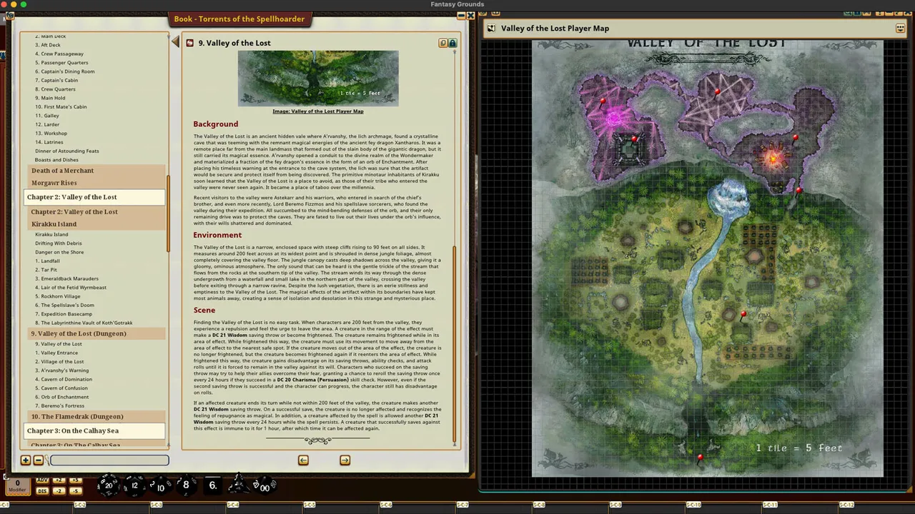 Fantasy Grounds - Torrents of the Spellhoarder Screenshot 4