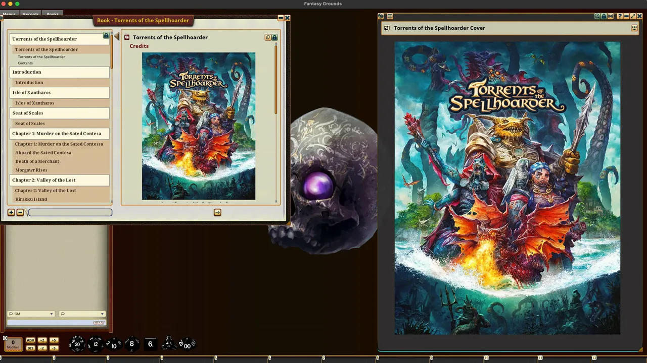 Fantasy Grounds - Torrents of the Spellhoarder Screenshot 1