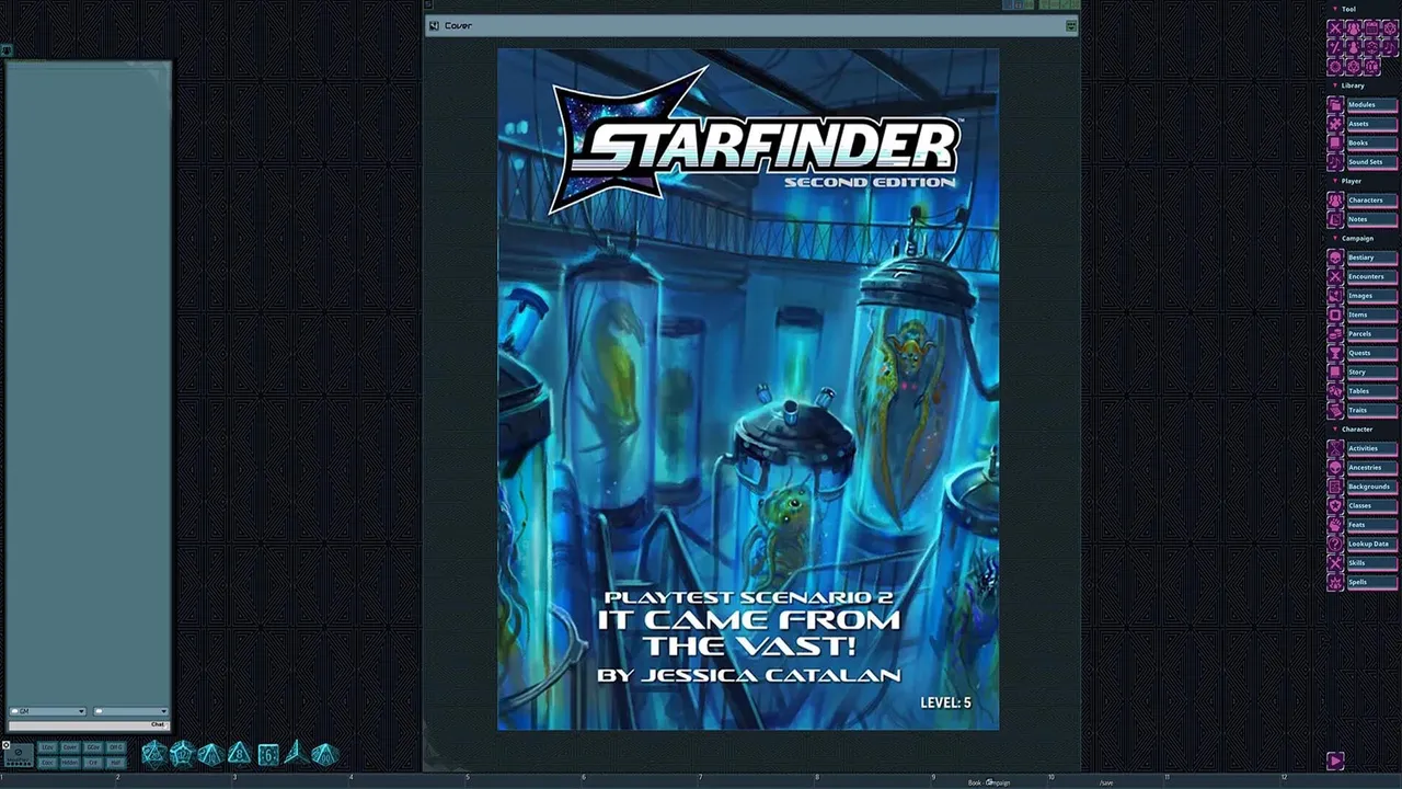 Fantasy Grounds - Starfinder 2 RPG - Starfinder Playtest Society Scenario #2: It Came from the Vast! Screenshot 0