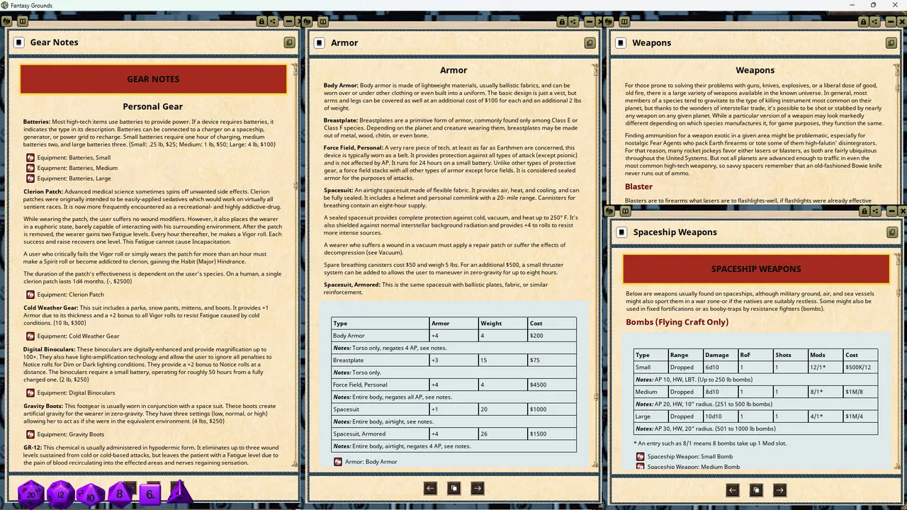 Fantasy Grounds - Fear Agent Screenshot 2