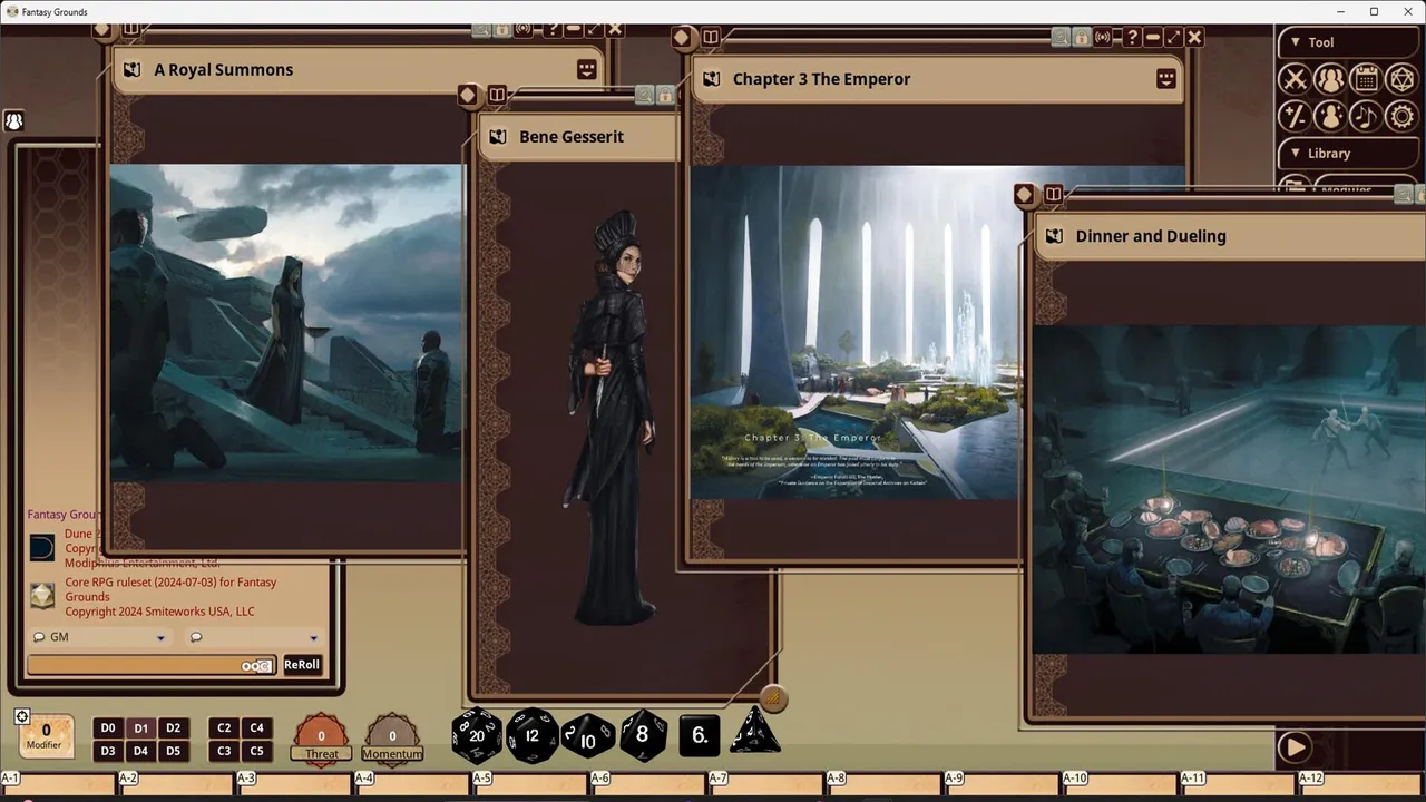 Fantasy Grounds - Dune: Masters of Dune Screenshot 4