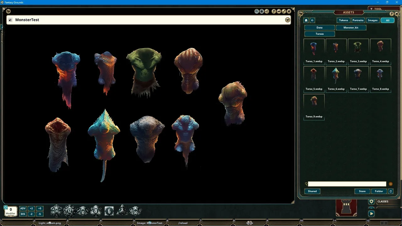 Fantasy Grounds - FG Monster Kit Art Pack Screenshot 0