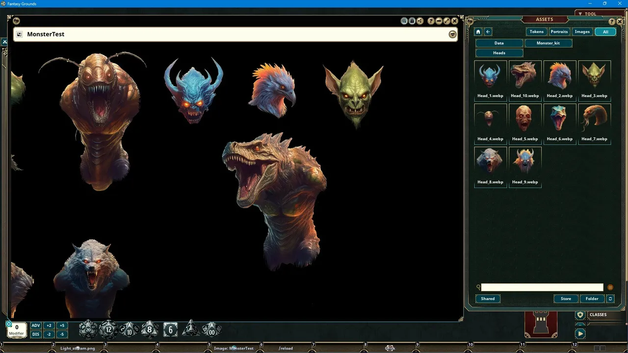 Fantasy Grounds - FG Monster Kit Art Pack Screenshot 1