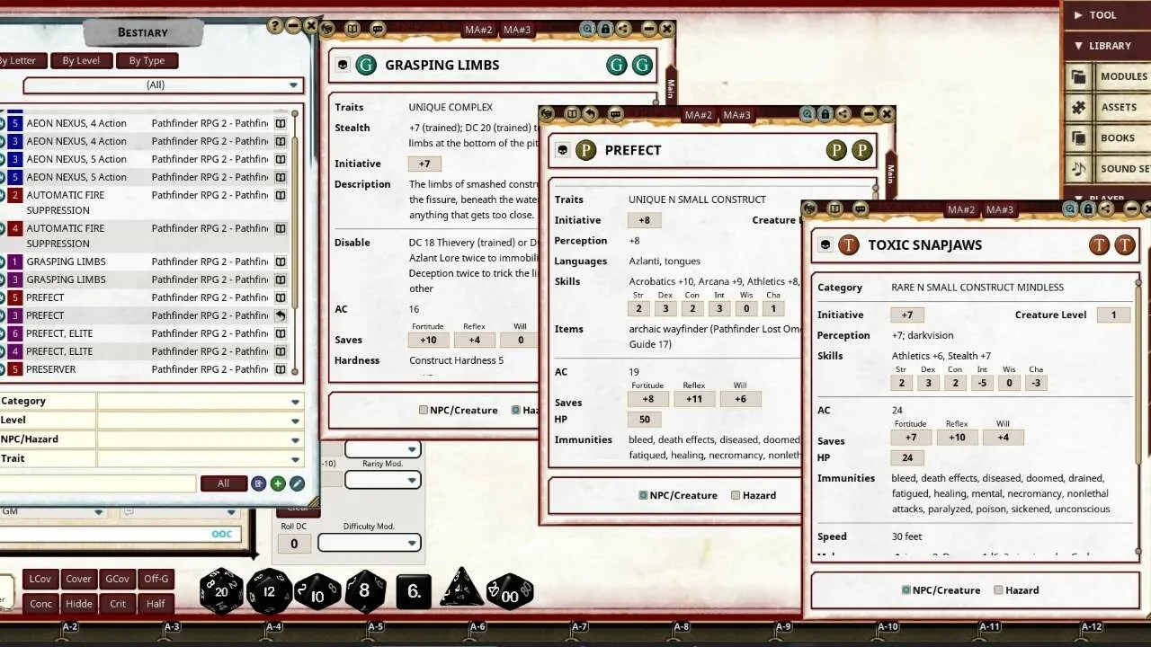 Fantasy Grounds - Pathfinder RPG 2 - Pathfinder Society Quest #9: Wayfinder Origins Screenshot 3