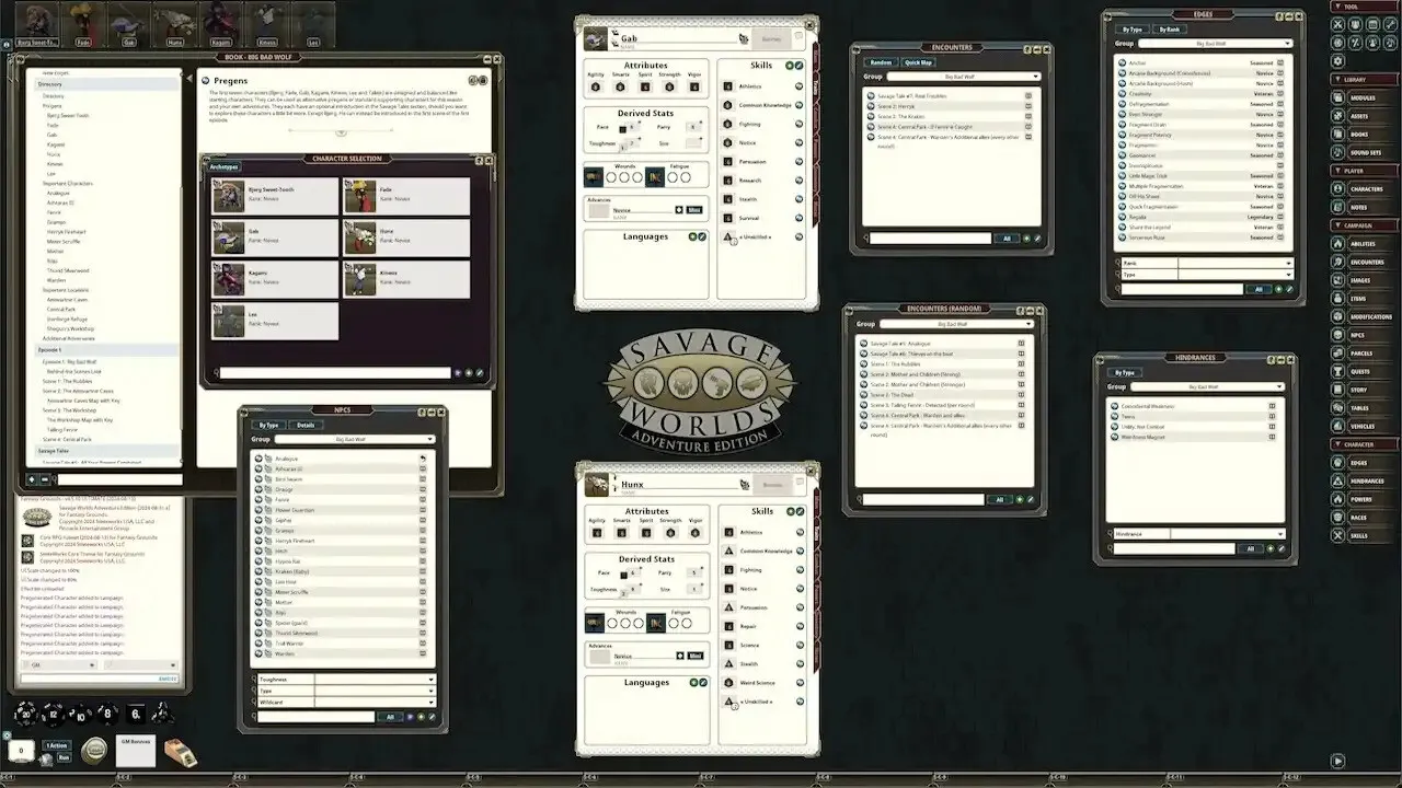 Fantasy Grounds - Big Bad Wolf Screenshot 4