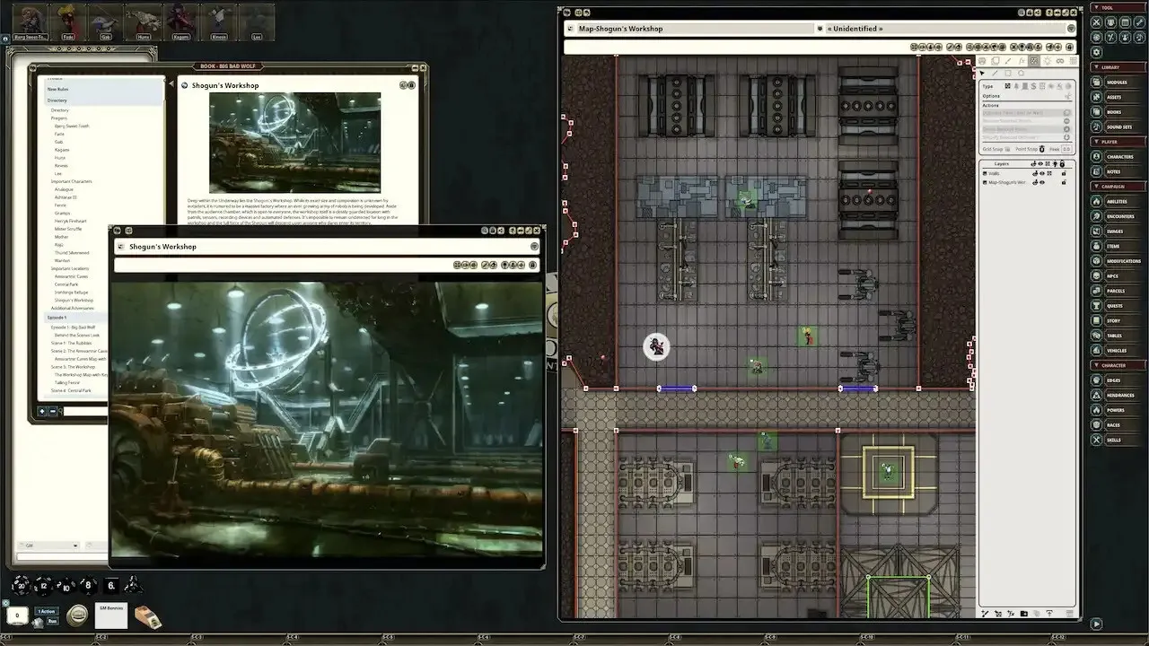 Fantasy Grounds - Big Bad Wolf Screenshot 1