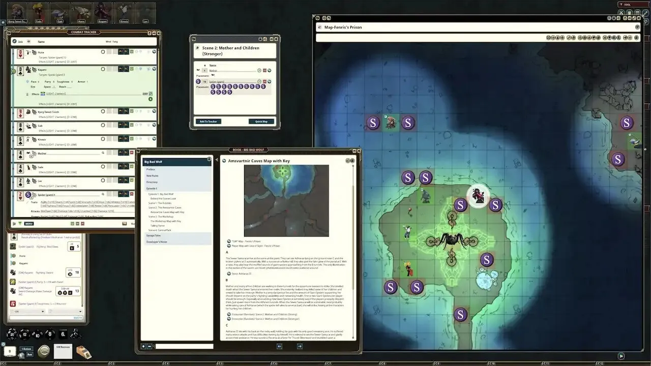 Fantasy Grounds - Big Bad Wolf Screenshot 3