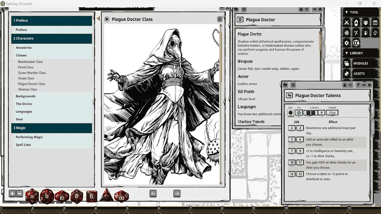 Fantasy Grounds - Unnatural Selection: The Untamed and the Underworld Screenshot 0