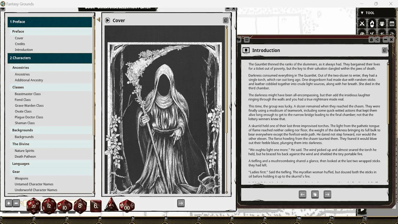 Fantasy Grounds - Unnatural Selection: The Untamed and the Underworld Screenshot 2
