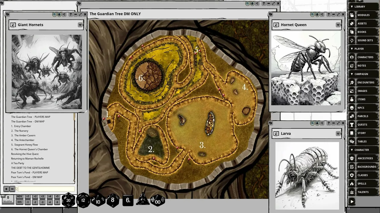 Fantasy Grounds - CURSED! Screenshot 2