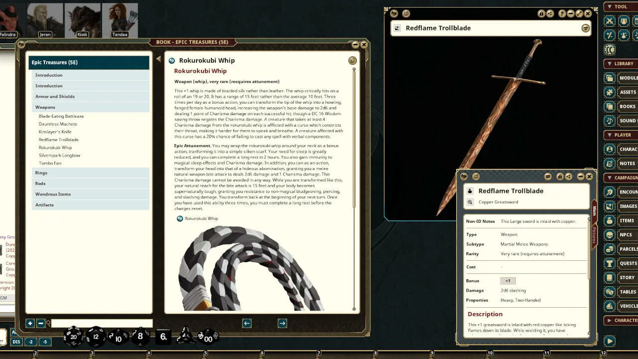 Fantasy Grounds - Epic Treasures (5E) Screenshot 0