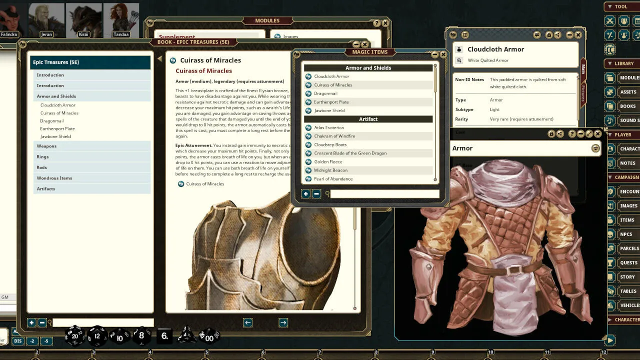Fantasy Grounds - Epic Treasures (5E) Screenshot 4