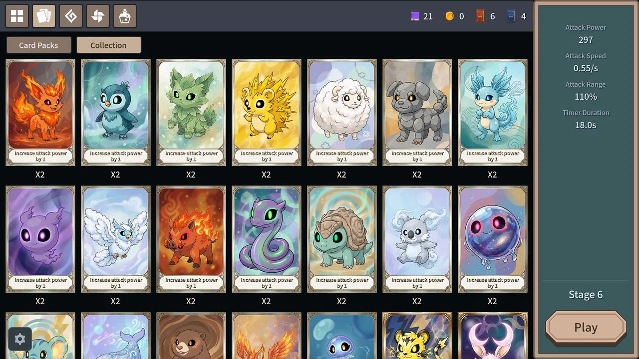 Chest Looter: Monster Card Collection Screenshot 2