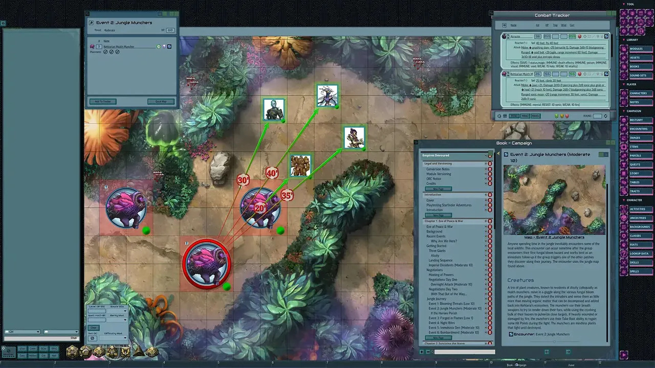 Fantasy Grounds - Starfinder 2 RPG - Starfinder Second Edition Playtest Adventure: Empires Devoured Screenshot 1