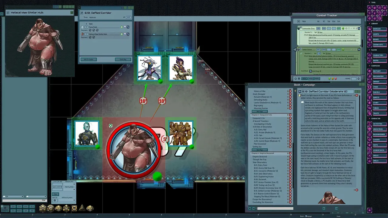 Fantasy Grounds - Starfinder 2 RPG - Starfinder Second Edition Playtest Adventure: Empires Devoured Screenshot 4