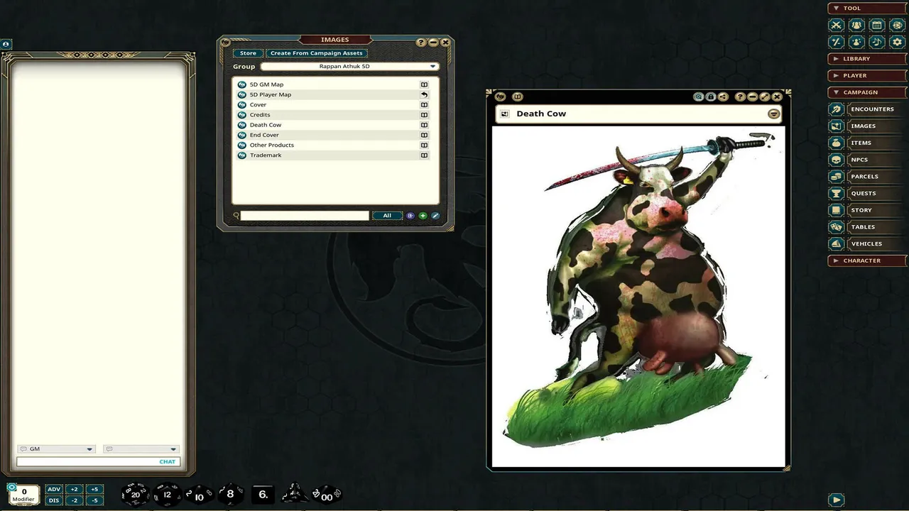 Fantasy Grounds - Rappan Athuk - Level 5D Screenshot 1