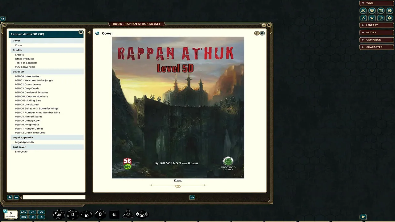 Fantasy Grounds - Rappan Athuk - Level 5D Screenshot 2