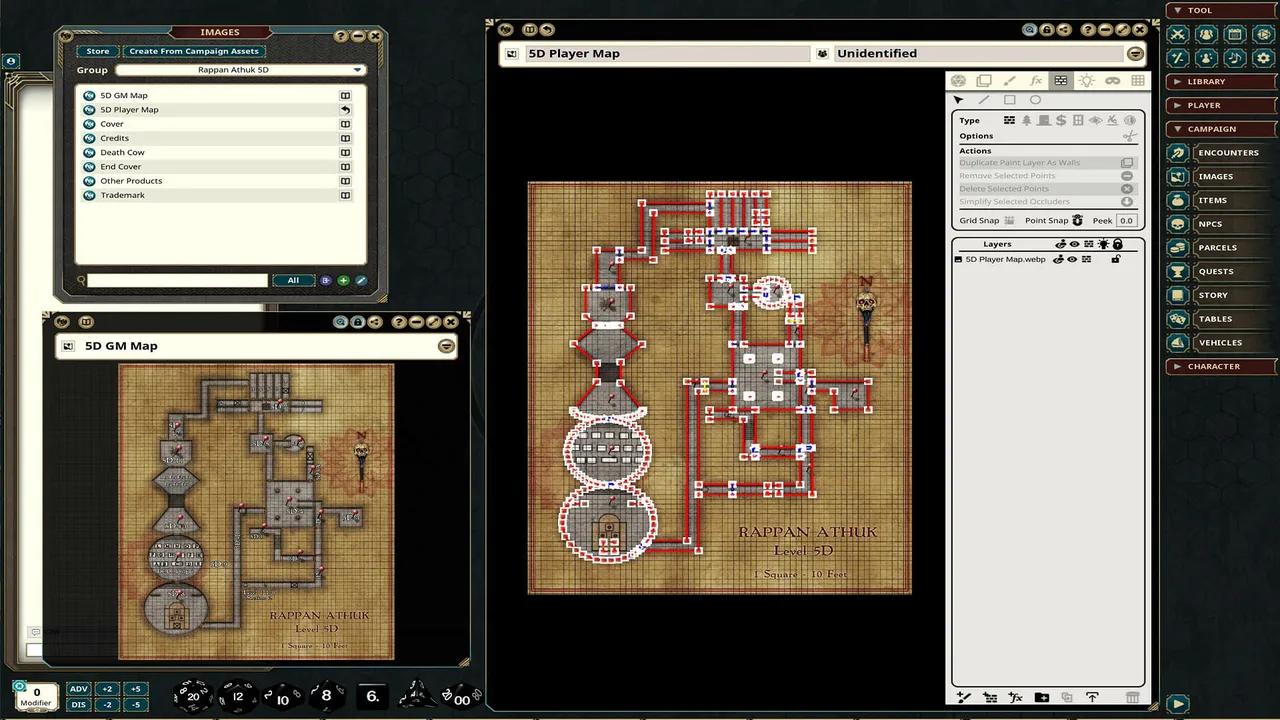 Fantasy Grounds - Rappan Athuk - Level 5D Screenshot 0