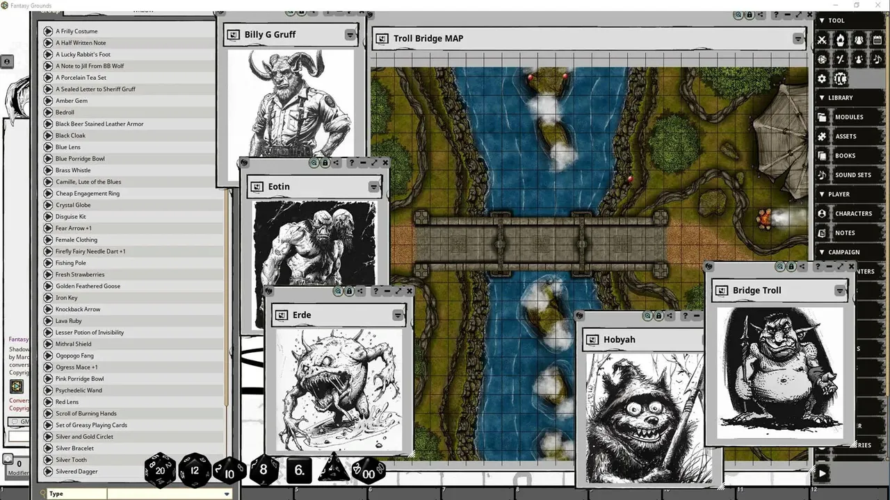 Fantasy Grounds - Who Killed BB Wolf? Screenshot 2