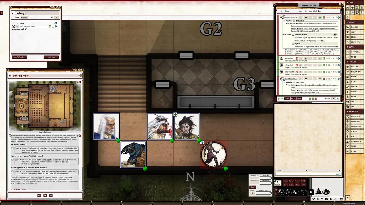 Fantasy Grounds - Pathfinder 2 RPG - Pathfinder Adventure Path #201: Pactbreaker (Wardens of Wildwood 1 of 3) Screenshot 1