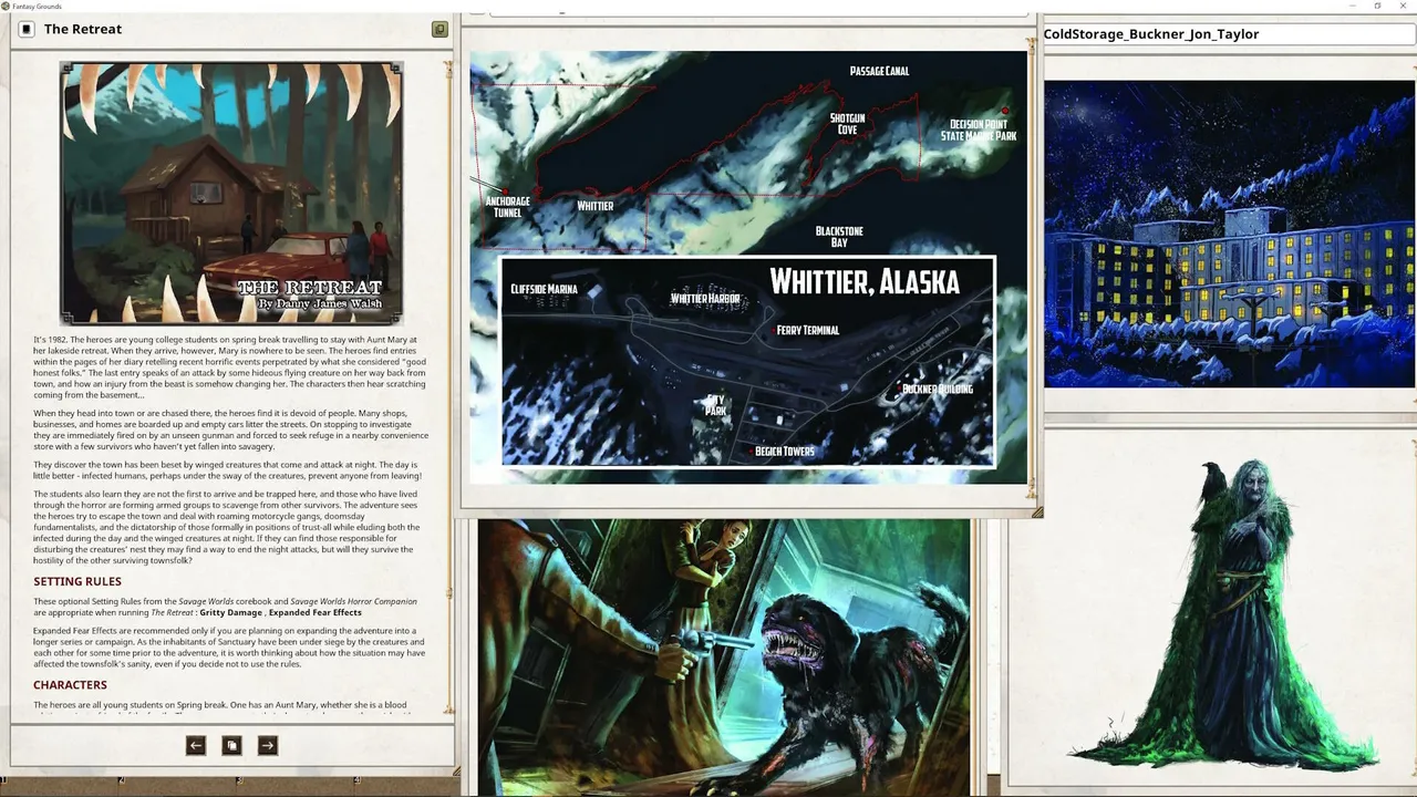 Fantasy Grounds - Savage Tales of Horror: Volume 1 Screenshot 3