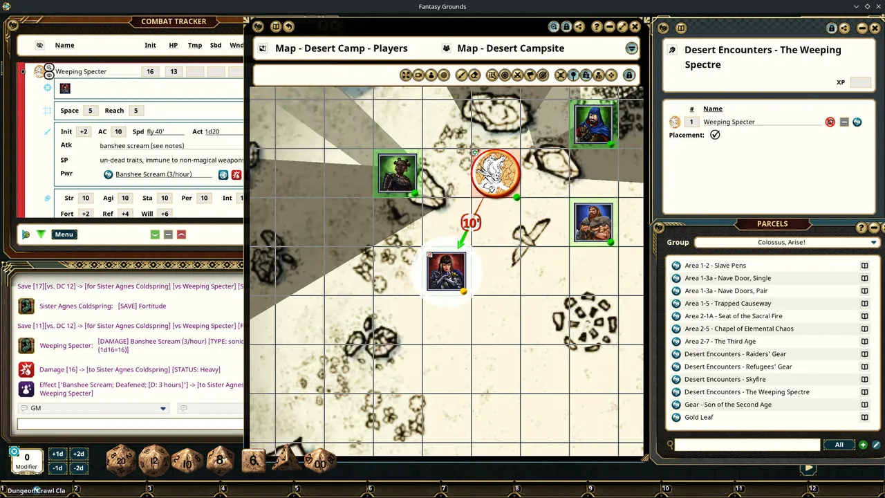 Fantasy Grounds - Dungeon Crawl Classics #76: Colossus, Arise! Screenshot 5