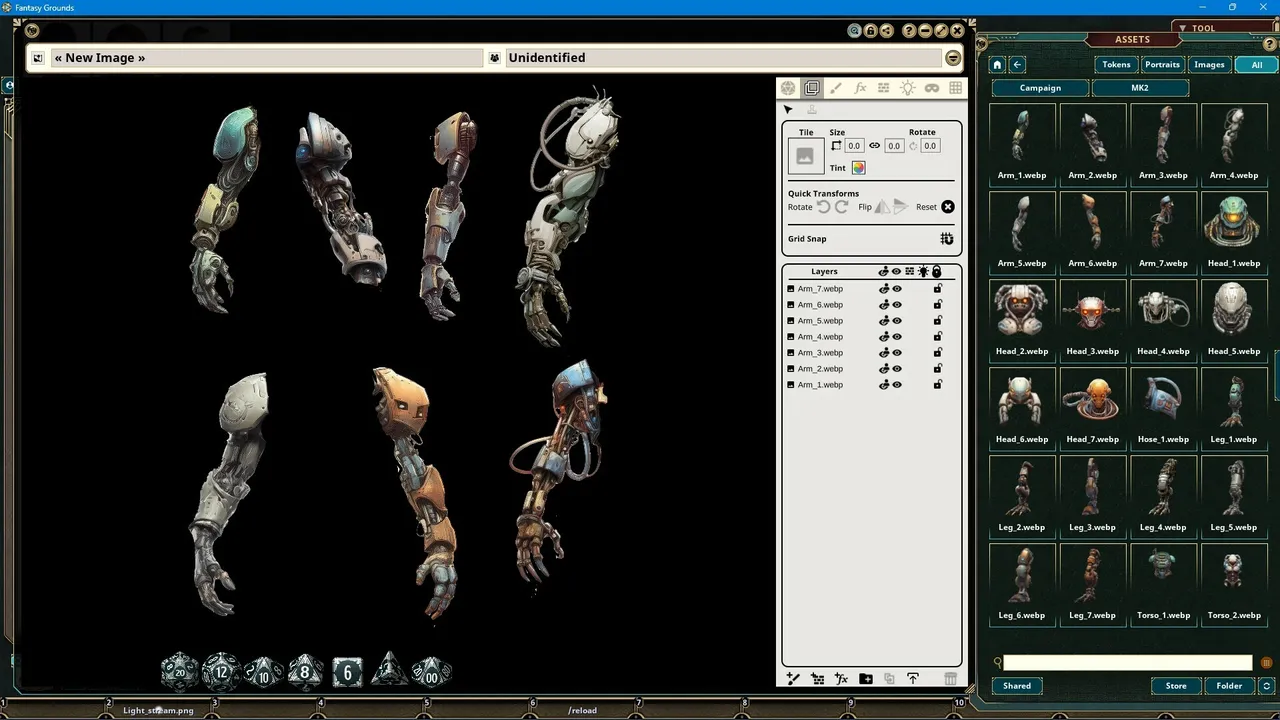 Fantasy Grounds - FG Monster Kit Robots Screenshot 2