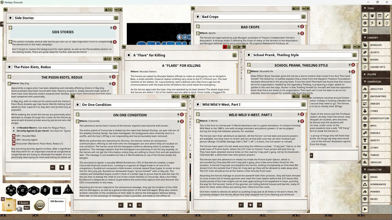 Fantasy Grounds - Seven Worlds Module 2: Divided We Fall Screenshot 4