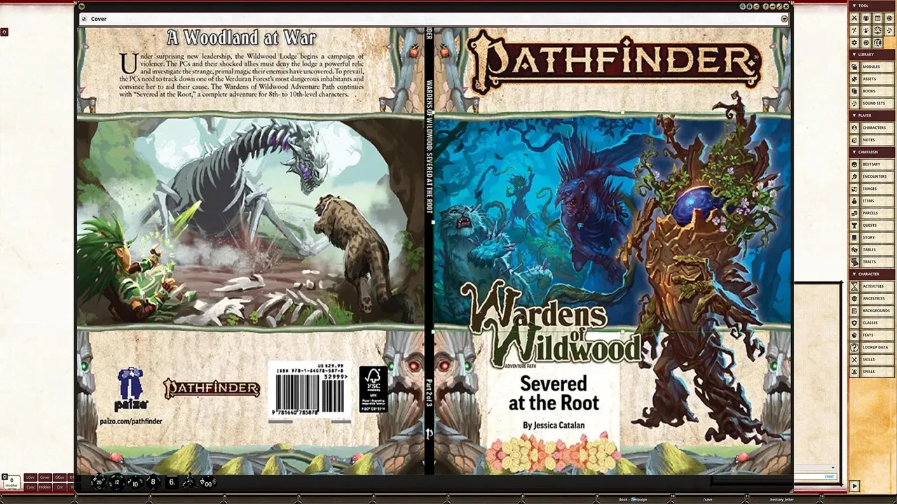 Fantasy Grounds - Pathfinder 2 RPG - Pathfinder Adventure Path #202: Severed at the Root (Wardens of Wildwood 2 of 3) Screenshot 0