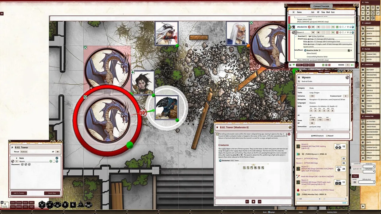 Fantasy Grounds - Pathfinder 2 RPG - Pathfinder Adventure Path #202: Severed at the Root (Wardens of Wildwood 2 of 3) Screenshot 2
